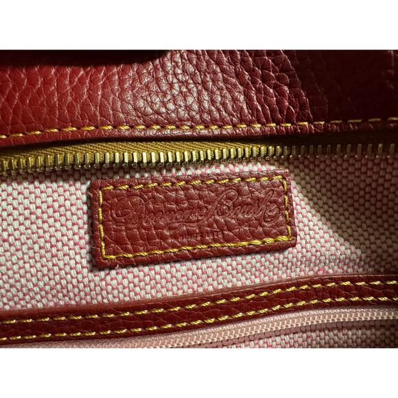 Dooney and Bourke two-tone pebble, leather tote - Picture 7 of 9